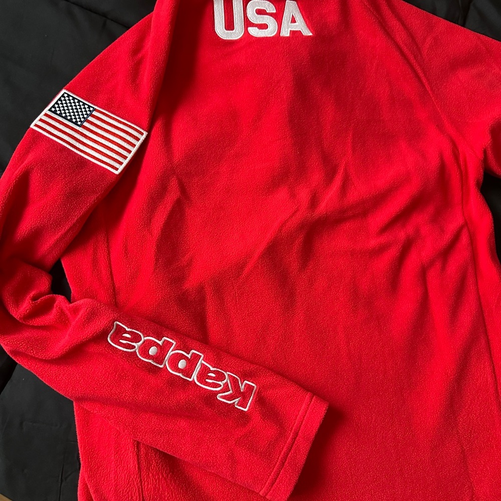 Kappa Red Medium Pullover - image 6